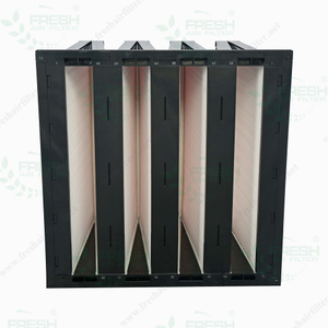 FRS-F4V-P-H13-E1 HEPA V-बैंक संयुक्त फ़िल्टर 